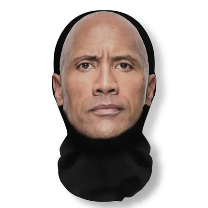 Funny Full Face Mask 3D Printed Celebrity Face Masks Elastic Mesh Halloween Cosplay Party Props Balaclava Headcovers