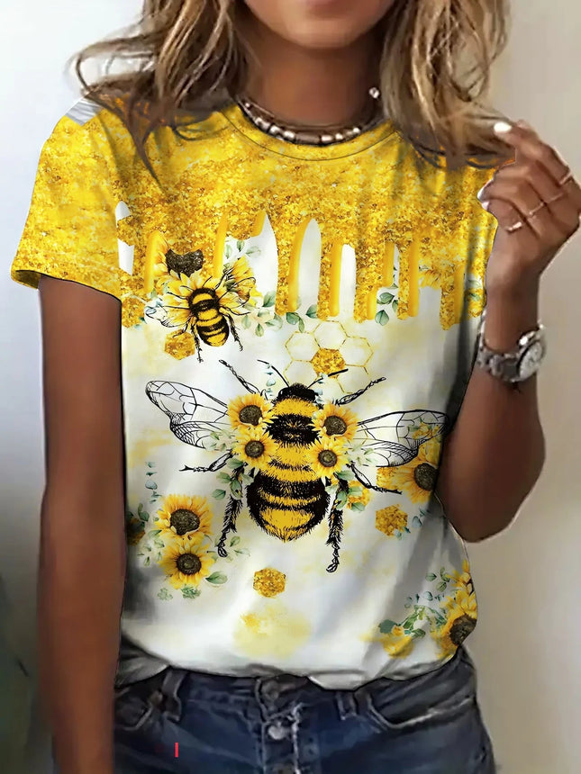 Werten Sie Ihren Freizeit-Look mit diesem auffälligen T-Shirt mit Flaggenprint für Damen auf. Hergestellt aus hochwertigem, hautfreundlichem Material, i