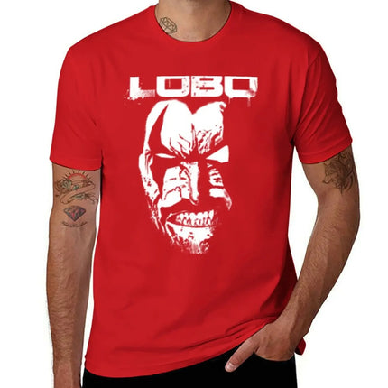 Lobo T-Shirt customs summer clothes new edition plain white t shirts men