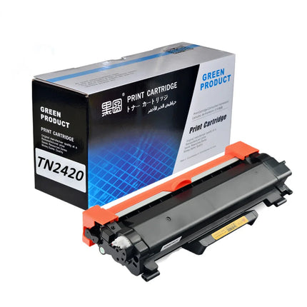 TN2420 Toner Cartridge Compatible for Brother MFC-L2750DW L2730DW L2710DW L2710DN L2375DW L2370DW L2310D L2350DW L2510 with Chip
