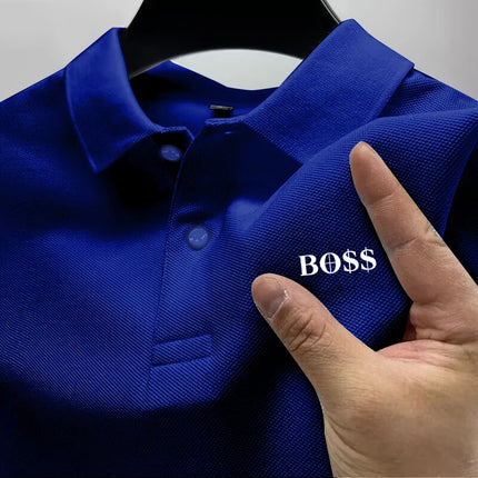 2026 New Men Quick Dry Short Sleeve Polo Shirts Breathable Casual Business Sports Summer Stylish High Quality Tops