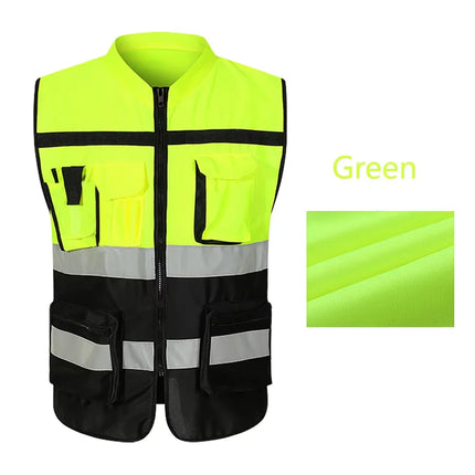 Night Walking Highlight Vests Outdoor Adjustable Safety Vest Lightweight Biking Safety Straps Waterproof Running Gear