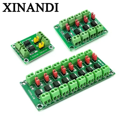 PC817 2/4/8 Channel Optocoupler Isolation Board Voltage Converter Adapter Module 3.6-30V Driver Photoelectric Isolated Module