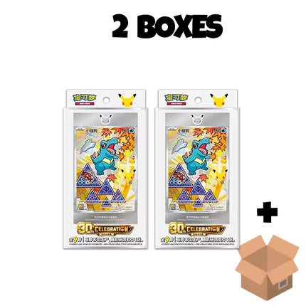 Original Pokemon Card 30th vol.2 pokemon 30th Anniversary vol.2 Trading Cards PTCG Special Illustration Flash Card Chinese