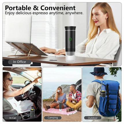 Electric Coffee Machine Travel Handy 3 In1 Espresso Portable Coffee Espresso Maker Machine Cafe Portable Capsule Coffee Machine