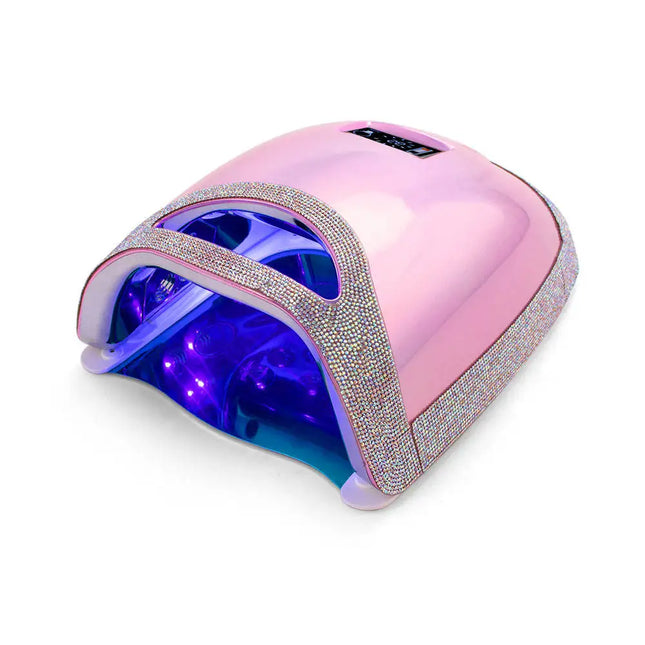 Lámpara de uñas de inducción inteligente Zz Plating Fade Color de 48 W, recargable, de secado rápido, secador de gel, kit de esmalte de uñas, lámpara de uñas inalámbrica