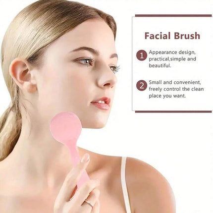 1/3/6Pcs Silicone Facial Cleansing Brushes Set - Gentle Exfoliating, Deep Cleaning, Makeup Remover, Blackhead Removal