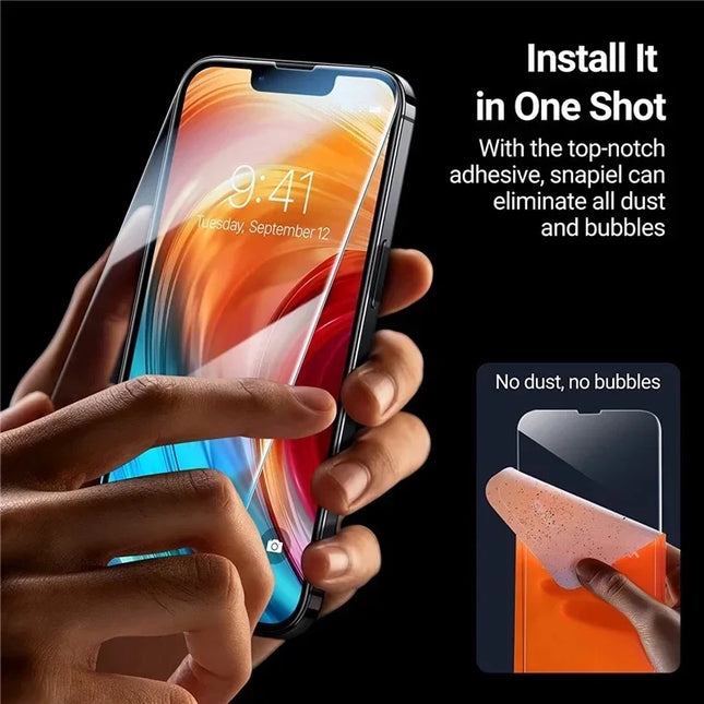 1-5 Stück Gehärtetes Glas für iPhone 16 15 14 13 12 11 Pro Max Displayschutzfolie für iPhone 7 8 14 Plus X XS XR Schutzglasfolie