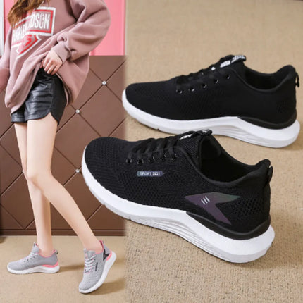 Women’s Lightweight Breathable Running Shoes for Spring Autumn Sports Casual Athletic Sneakers Comfort Fitness Walking Trails