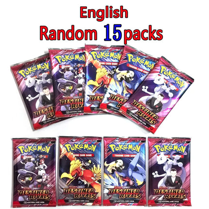 150-360Pc English French Spanish Carta Karten Pokemon Cards Sun Moon Evolutions Booster Box Collectible Tradiner Card for Child