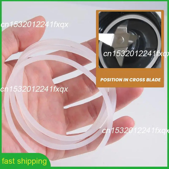 A010 New Replacement Gaskets Rubber Seal Ring For Magic Blender Flat/Cross