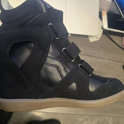 2026New Women's Shoes 7cm Inner Height-increasing Sport Shoes Fashion High-top Casual Shoes Women's Sneakers Zapatillas De Mujer