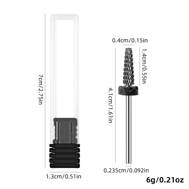 Tungsten Carbide Nail Drill Bits M/XC Mini Electric File Bit Remove Acrylic Gel Cuticle Care Seam - product image 8