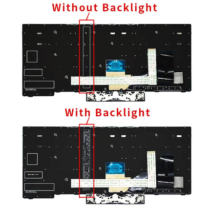 Spanish Russian Backlit Laptop Keyboard For Lenovo Thinkpad E480 E485 E490 E495 L380 L390 L490 L480 T490 T495 01YP280 01YP320