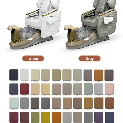 Customizable logo Body Massage Manicure European Electric Nail Salon Foot Spa Pedicure Chair Modern Style for Beauty Shop