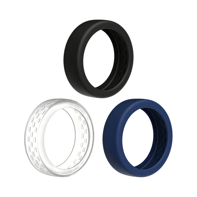 Ring Cover for Oura Ring 5, Anti-Scratch Elastic Silicone Oura Ring Case Protector for Men & Women Working Out Gym (S/M (6-13))