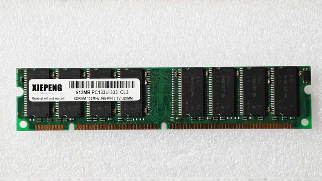 Original 1GB PC133 SDRAM 512MB PC133u Desktop-RAM 256MB SD PC100 128MB 133MHz 168pin Udimm Speicher für Industriemaschinen