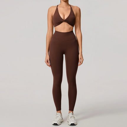 Summer 2PCS Yoga Suit Sports Set Women Quick-Dry Gym Set Women Tracksuit Running Workout Long Sleeve Sports Shirt Yoga Clothing