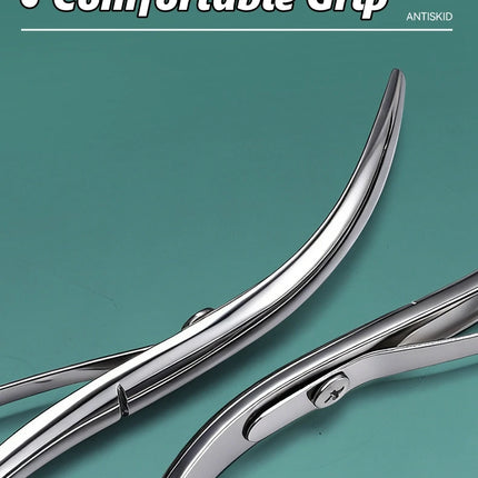 1Piece Cuticle Nipper, Premium Stainless Steel Cuticle Trimmer for Manicure & Pedicure at Home/Spa/Salon