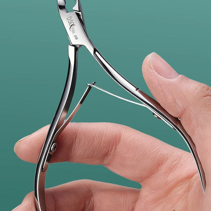 Professional Cuticle Cutter Nail Nippers Scissors Manicure Pusher Pedicure Tong Dead Skin Remover Nail Cuticle Regrowth Tool