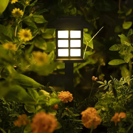 2~12Pcs Solar LED Pathway Lights Outdoor Waterproof Walkway Garden Decor Street Lamp for Landscape Yard Patio Driveway