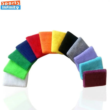L XL Wristband Sport Sweatband Hand Band Sweat Wrist Support Brace Wrap Guards for Gym Volleyball Basketball Tennis Wrist Band