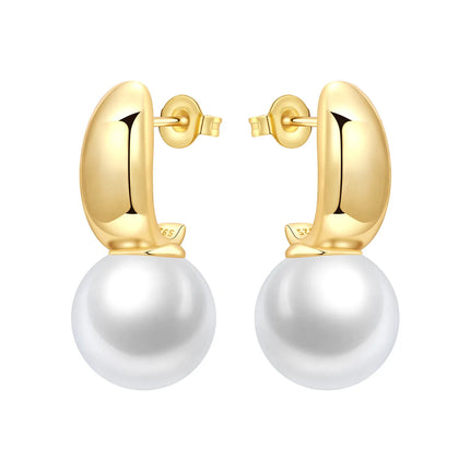 Orstarry S925 Sterling Silver 18k Gold Classic Knot Stud Earrings For Lady S925 Jewelry Party Anniversary Trendy Gifts