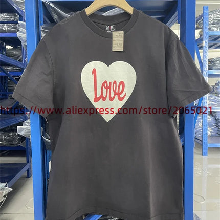 Washed Saint T-Shirt Men Women Best Quality Tee Tops Vintage T Shirt
