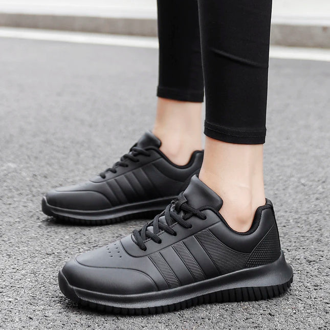 Chef shoes four season soft-sole anti-slip oil-proof waterproof portable kitchen work shoes fashion - view 2