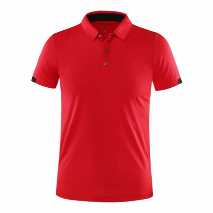 Casual Sports Quick-drying Lapel Short-sleeved POLO Shirt Cycling Suit Fitness Suit For Men
