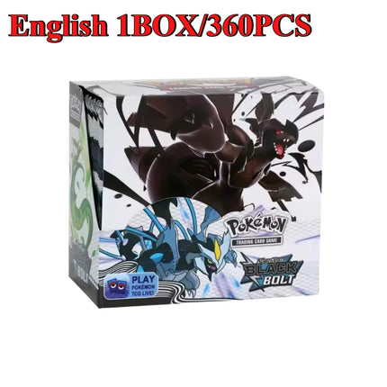 90/360PCS Pokémon Card Packs 151， ASCENDED HEROES 。Evolutions,PALDEAN FATES,English Reinforcement,Battle Transaction Card Gift