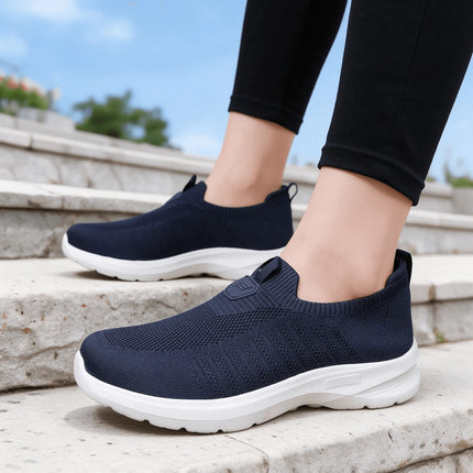 Autumn Men Slip On Walking Shoes Fashion Casual Sneakers Outdoor Breathable Athletic Footwear Lightweight Zapatillas De Hombre