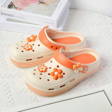 Fashion Sandals Waterproof Slippers Women Shoes Summer Outdoor Slides Soft Sole Garden Shoes Indoor Nursing Clogs Sandals