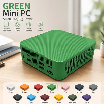 Mini PC Computer Inte i9 10980HK 8GB 16GB RAM 1TB 2TB M.2 SSD Windows 11 Gaming Computer PC WiFi6 BT5.2 Portable Mini Desktop PC