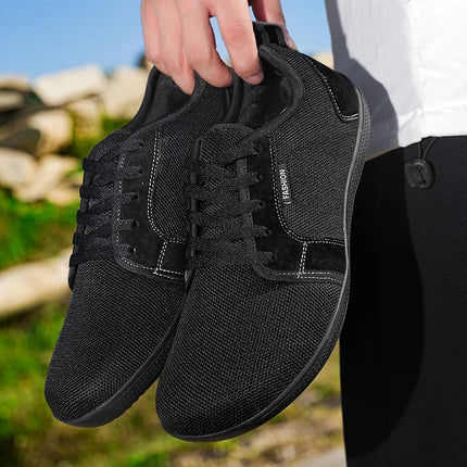 Unisex Wide Toe Barefoot Shoes for Men Women Outdoor Trail Running Minimalist Walking Shoes Lightweight and Breathable