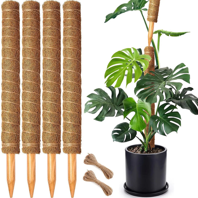 Moss Pole 38/43/53CM Monstera Plant Support Stackable Moss Poles for Plants Coir Totem Pole Tall Moss - product image 7
