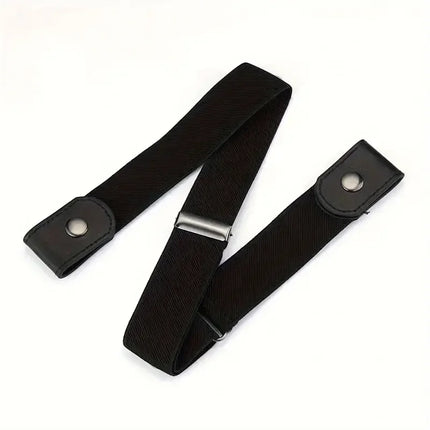 Traceless Invisible Elastic Belt Women's Belt Jeans Pants Men's Elastic Belt - product image from BSM MART