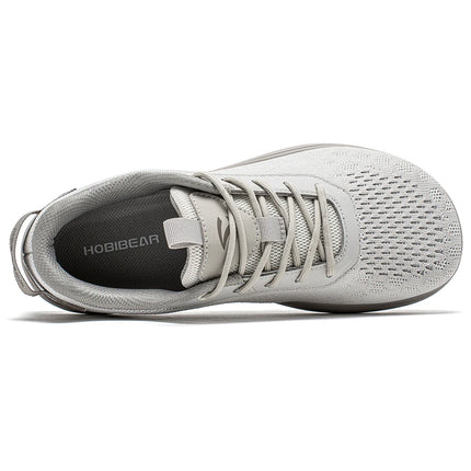HOBIBEAR Knit Barefoot Shoes Unisex Zero Drop Wide Toe Sneaker Minimalist Breathable Causal Walking Shoes