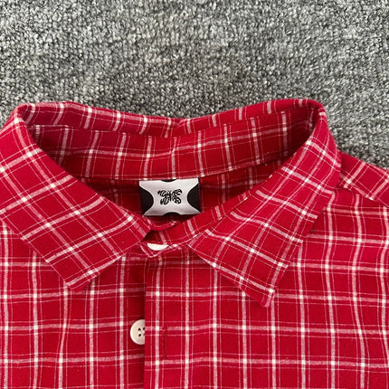 Red Mertra Shirts Men Women  Pure Cotton Casual Short Sleeve Oversized Daily T-Shirts