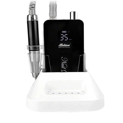 TP301/322 Pink Color Nail Drill Brushless Nail Polisher Rechargeable Nail Sanding Machine Set Equipment Salon Manicure Pedicure