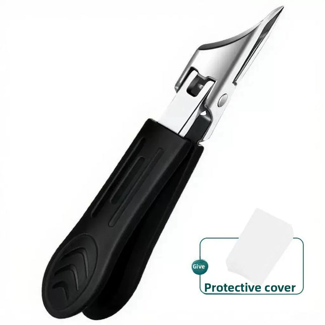 Thick Ingrown Nails Heavy Duty Stainless Steel Trimmer Safety Soft Grip Ultra Sharp 25 Degree Angled Blade Seniors - product