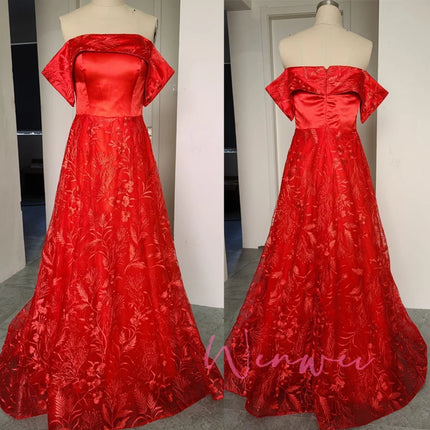 Customized Ball gown Sparkle Off-the-shoulder Cocktail Sequin Flowers Occasion Evening Gown vestido feminino festa luxo