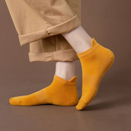 5 Pairs Women Cotton Socks Short Crew Ankle High Quality Breathable Summer Compression Casual Fashion Low-Cut Sock for Female