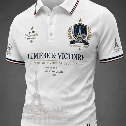 2026 Edition French Fans Football Polo Shirt - 3D Print - Comfortable and Breathable - Suitable for Both Men and Women