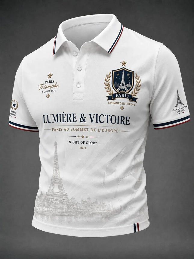 2026 Edition French Fans Football Polo Shirt - 3D Print - Comfortable and Breathable - Suitable for Both Men and Women
