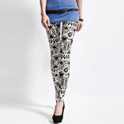 DOIAESKV 2024 New Spring Fashion Leggings Sexy Casual Colorful Leg Warmer Fit Most Sizes Leggins Pants Trousers Women's Leggings
