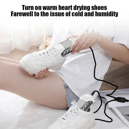 New Electric Shoes Dryer Deodorizer with Heat Dehumidifier Device Foot Warmer Heater Eliminate Odor UV Shoe Drying Household