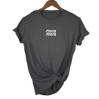 Dark grey white / L