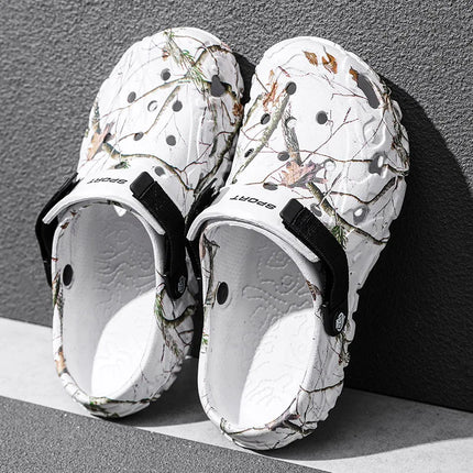 Summer Men's Clogs Sandals Home Garden Shoes Comfortable Men Women Slippers Non-Slip Soft Bottom Flip Flop Sandals Big Size46 47
