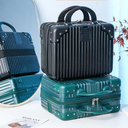 Hot Sales 14 inch Travel Suitcase Mini Hand Makeup Case Luggage Travel Cosmetic Box For Women